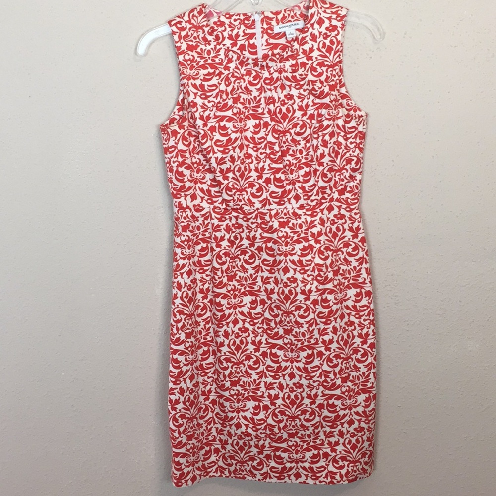Banana Republic Floral Sheath Dress